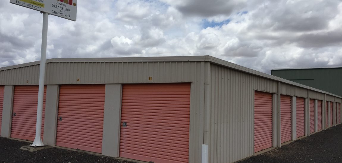 Goondiwindi Mini Storage has vacant sheds – Phone for availability